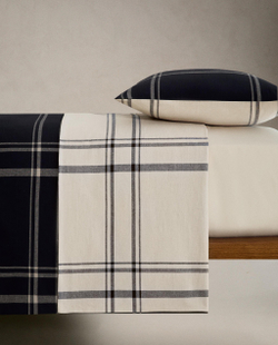 Пододеяльник Zara Home, хлопок 100%, в клетку, 9120/088