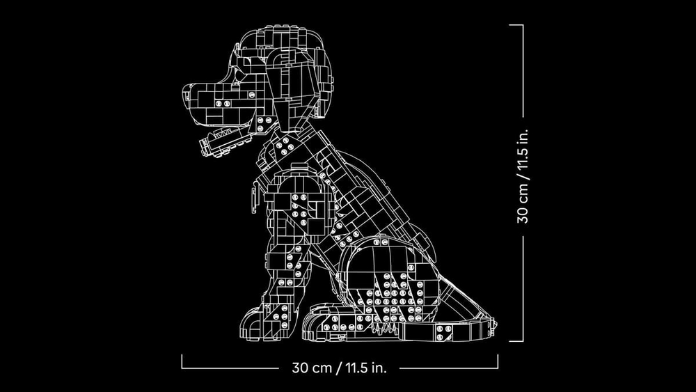 Конструктор LEGO Icons 11384 Golden Retriever Puppy
