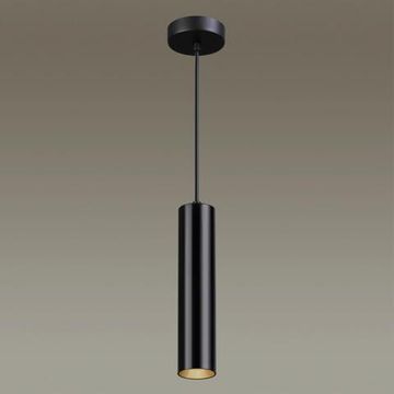 3872/1L HIGHTECH ODL19 405 черный Подвесной светильник GU10 1*50W 220V KIKO