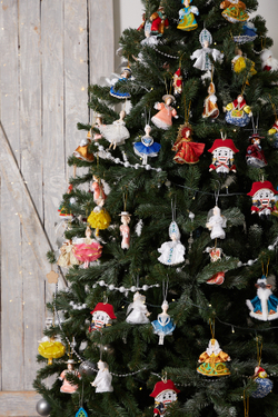 Кукла-подвеска интерьерная Русалочка