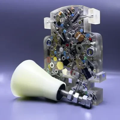 Конус полиуретановый со сменной шпилькой V4, для груши силомера Rocky Boxer