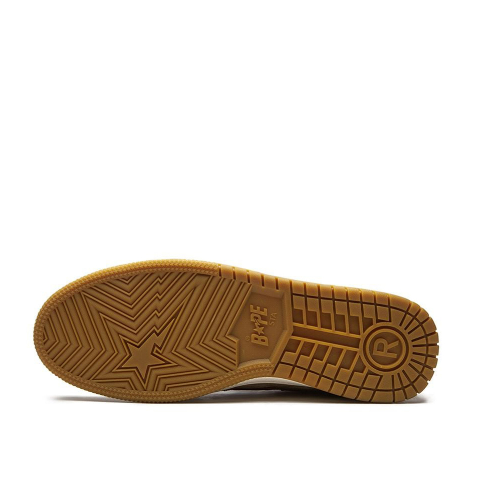 BAPE LOW SK8 STA ‘WHEAT RED’