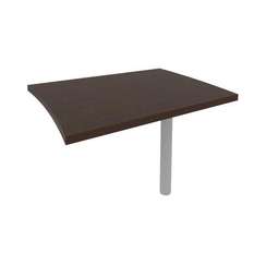 First Брифинг-приставка KB-3 Венге Цаво/Металл Серый 1004*804*765