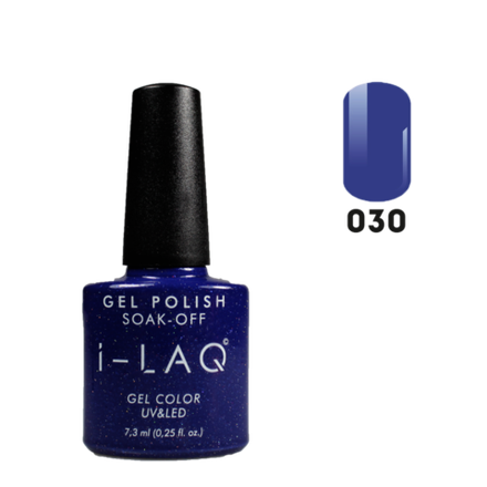 Гель лак для ногтей I-laq  030, 7,3 мл.