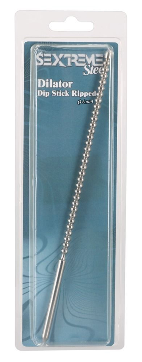 Зонд для уретры из медицинской стали - 24 см.