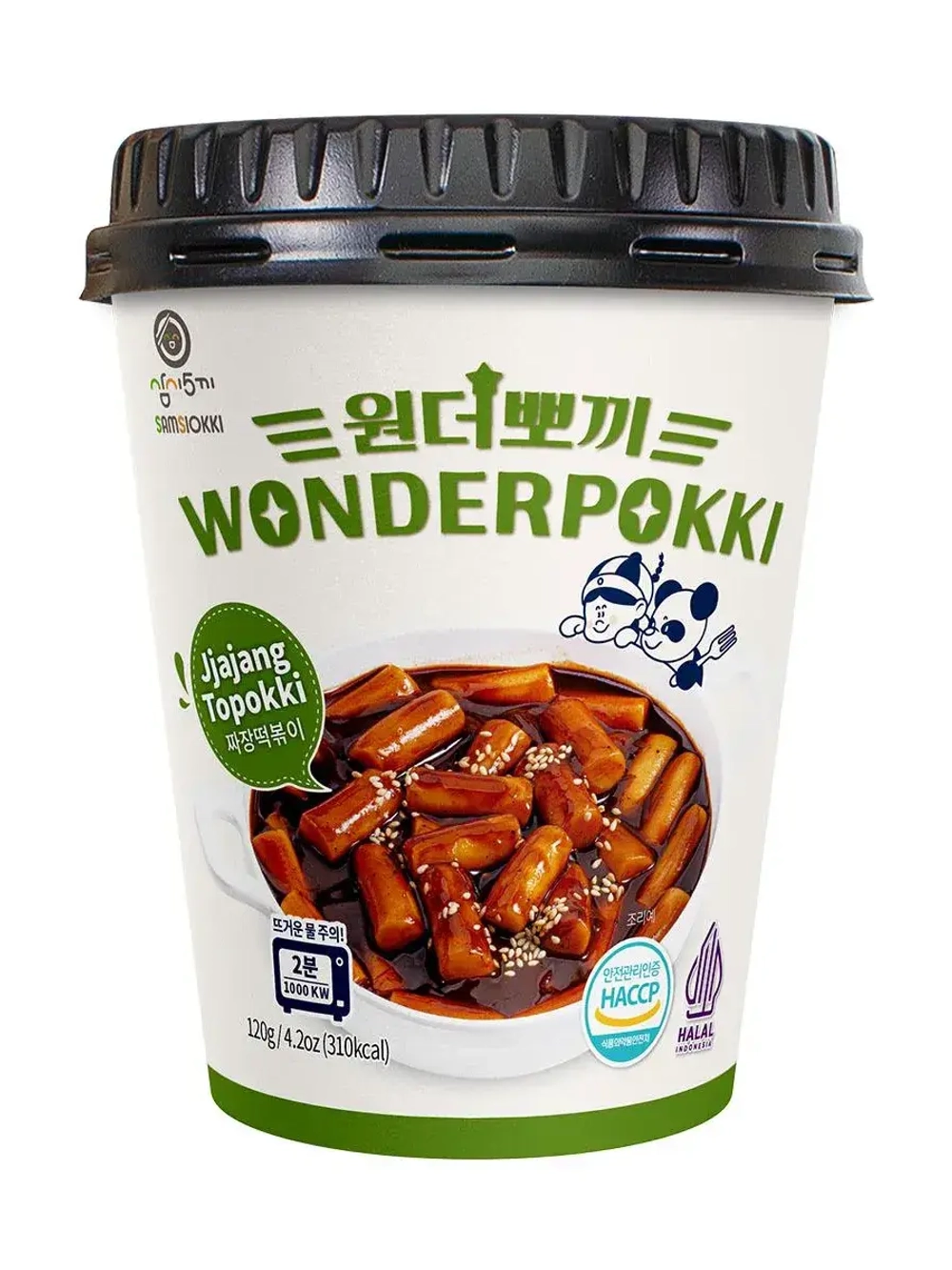 Токпокки в соусе из черных бобов Чачжан 120 г