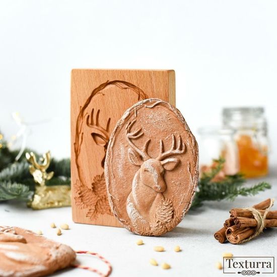 Пряничный штамп Благородный олень