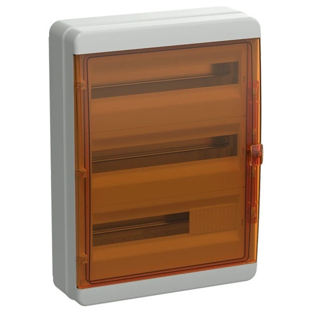 Корпус пластиковый КМПн-54 IP65 оранжевая прозрачная дверь TEKFOR IEK