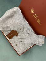 Комплект Loro Piana (шарф + шапка + перчатки)