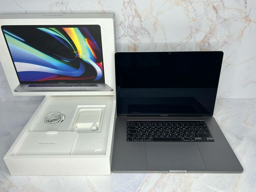 Ноутбук Apple Macbook PRO 16 A2141. Конфигурация: Конфигурация: I7-9750H/16GB/512GB/Radeon Pro 5300M/MacOS Catalina/3072 × 1920
