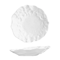 Салатник 650 мл d 25,6 см h5,9 см Oyster белый фарфор P.L. Proff Cuisine [3]