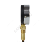 Термоманометр МД04 радиальный Дк80 0-1,0 МПа L=40мм G1/4" 120С с переходником на G1/2" ЭКОМЕРА МД04-80-G-1МПа-120-L-40-РИ