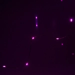 Гирлянда для дома на батарейках 1,5 м 15 ламп LED, 1 реж.,IP-20, Розовый