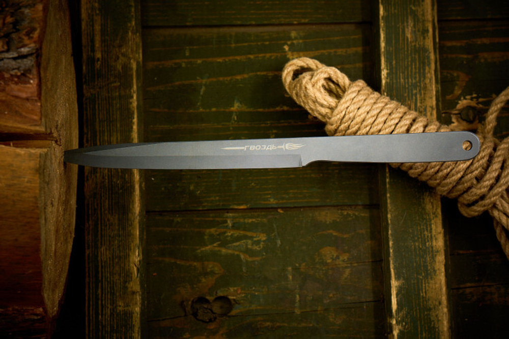 Нож метательный Kizlyar Supreme Гвоздь TW (TacWash)