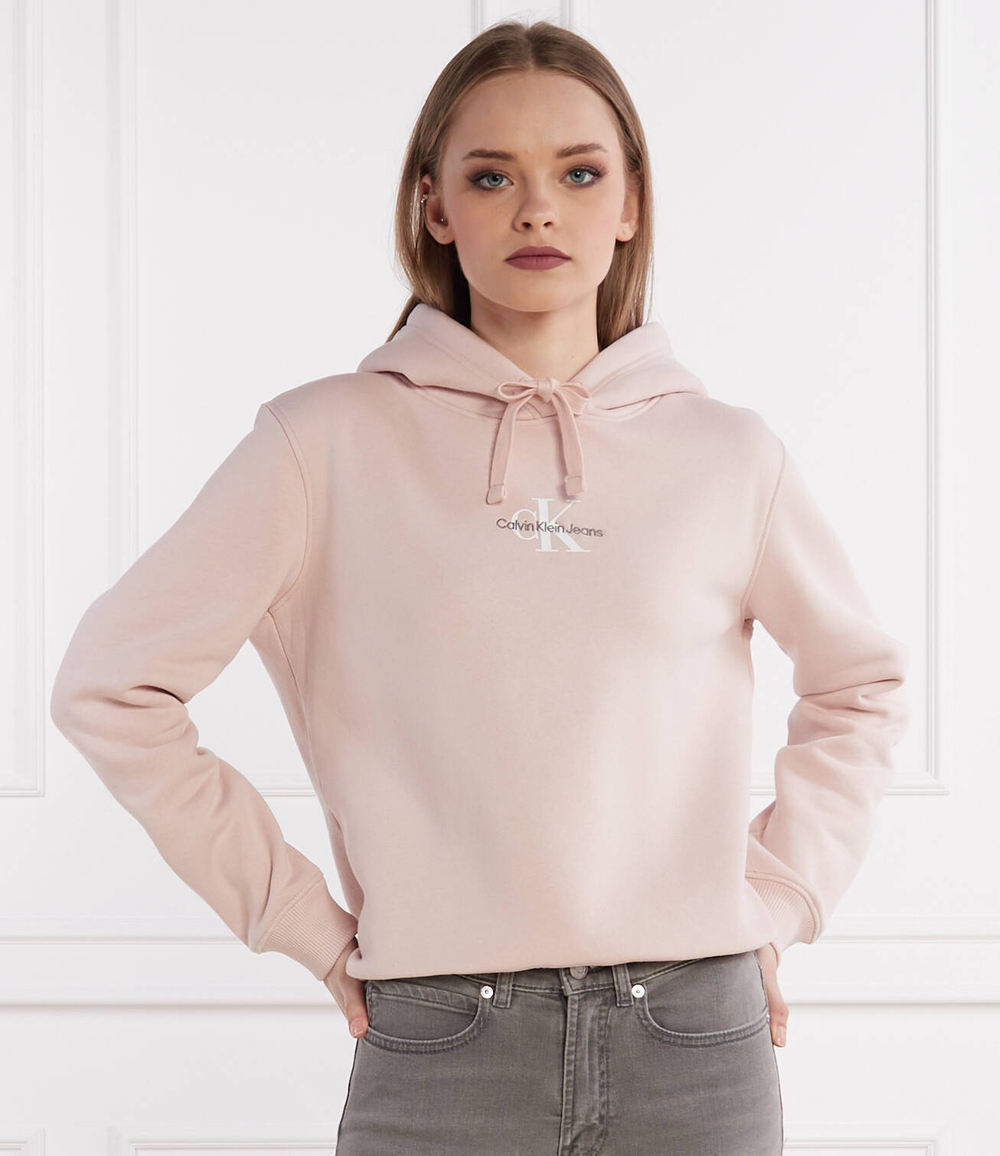 Худи Monogramem CALVIN KLEIN JEANS - пудро-розовый(J20J223275)
