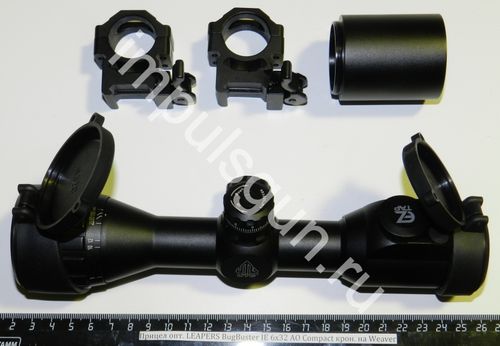 Оптический прицел LEAPERS BugBuster IE 6х32 AO Compact крон. на Weaver SCP-M632AOIEWQ