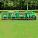 Надувная командная игра "Паровозик"