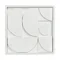 Панно декоративное с эффектом 3d minimalism, с белой рамой, 40х40 см