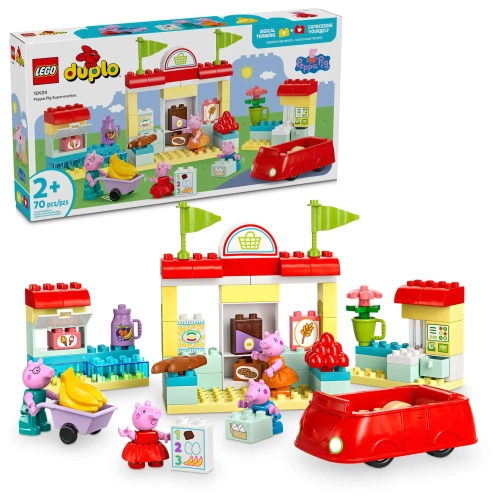 Конструктор LEGO Duplo 10434 Peppa Pig: супермаркет