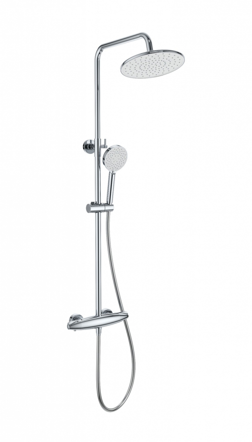 Душевая система с термостатом WONZON & WOGHAND CAPSULE, Хром (WW-B3031-A-CR)