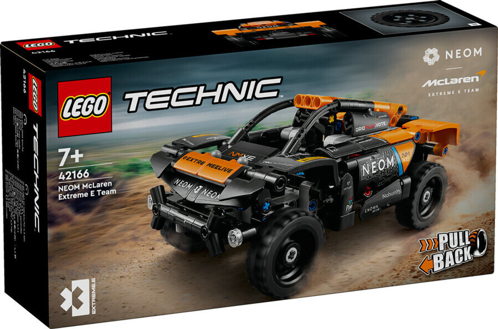 Конструктор LEGO Technic 42166 Гоночный автомобиль NEOM McLaren Extreme E