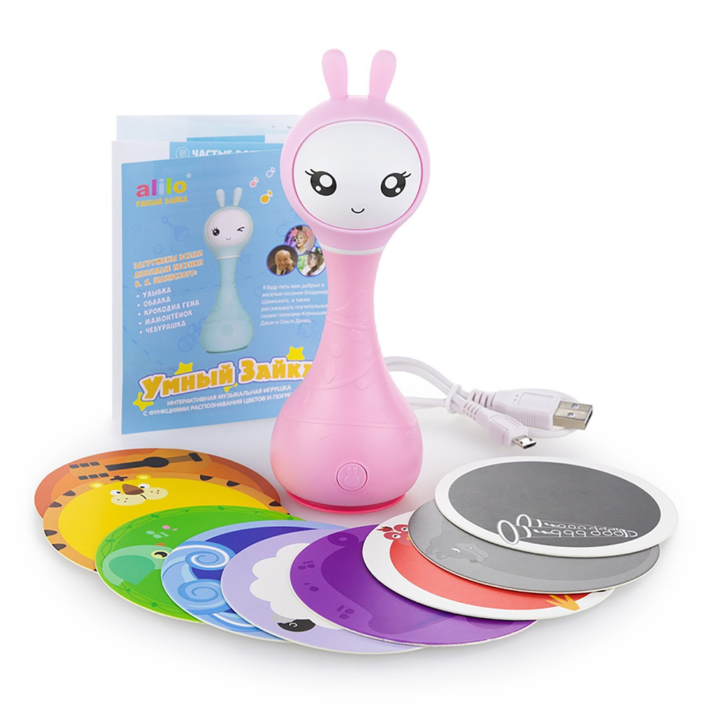 Музыкальная игрушка Умный зайка alilo R1. Цвет: розовый. Арт. 60908