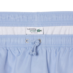 Мужские теннисные шорты Lacoste Lightweight Diamond Taffeta Sport - blue