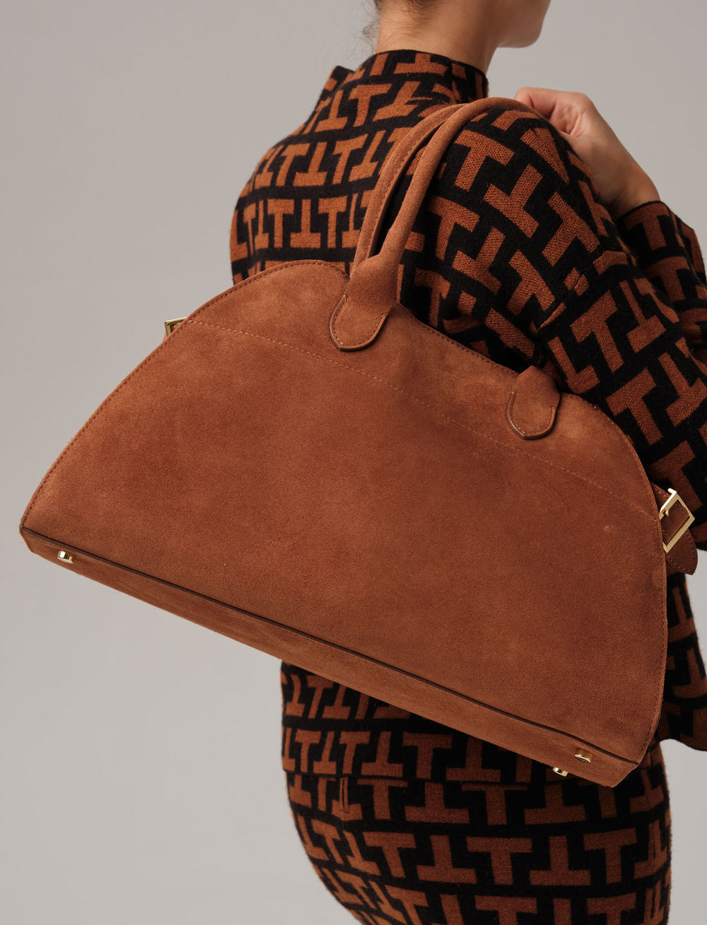 Сумка Deboro 30979 коричневый камыш