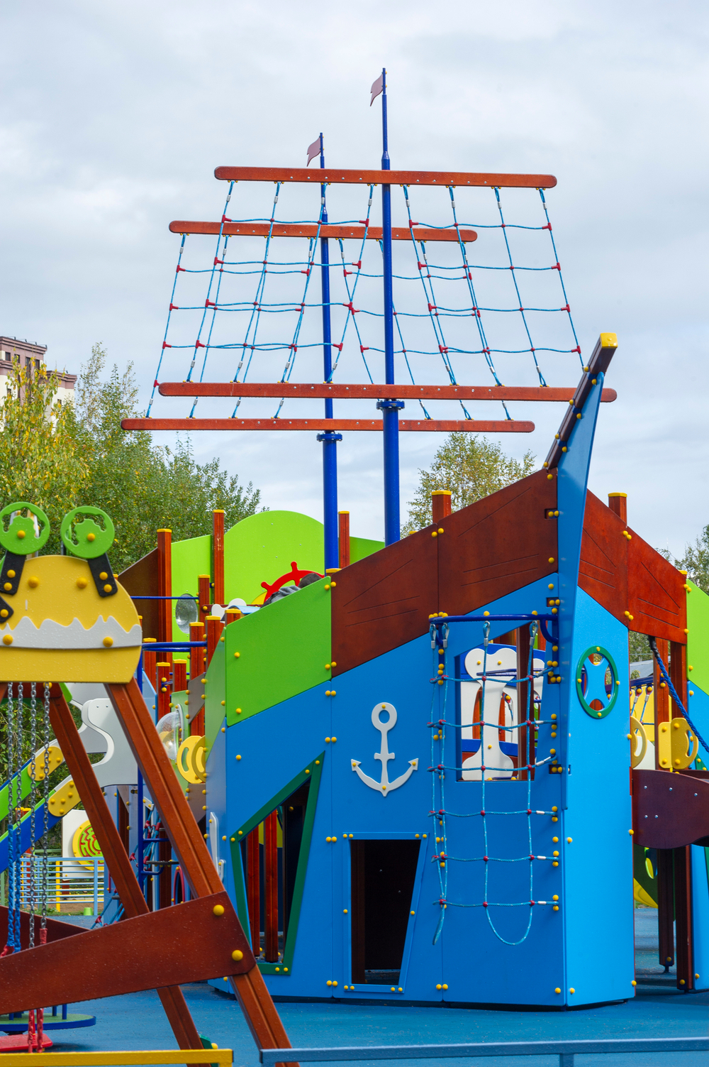 Игровой комплекс Летучий Голландец 07111 для детей 6-12 лет для уличной площадки