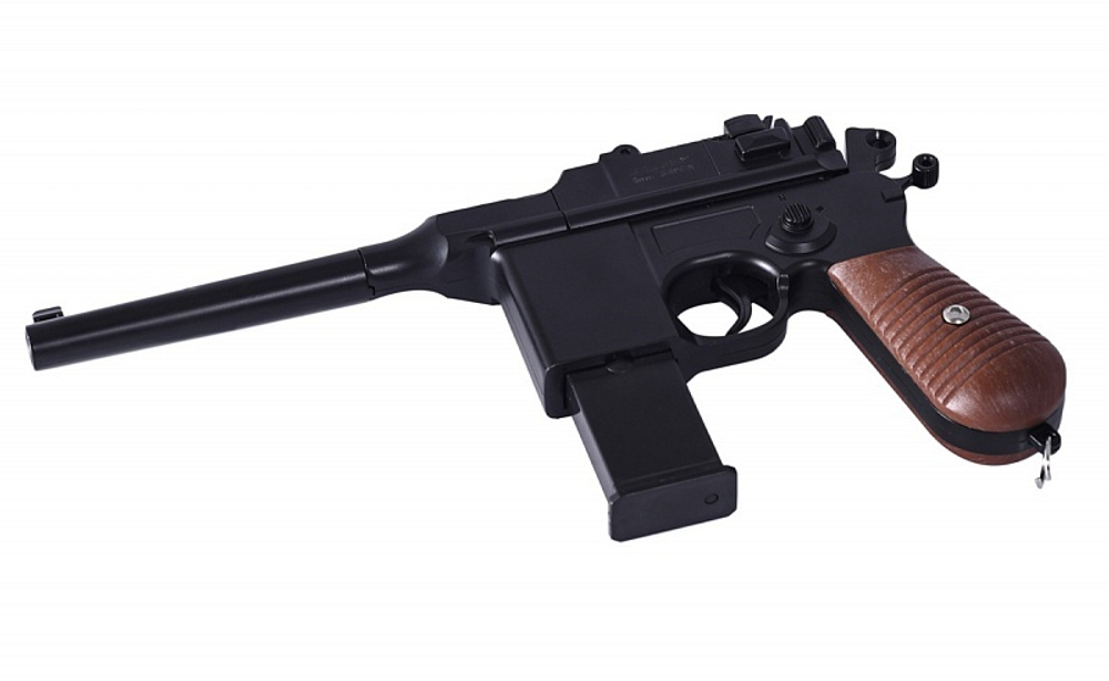 Пистолет Stalker SA96M Spring Mauser C96, кал.6мм