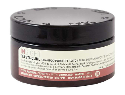 ELASTI-CURL Pure mild shampoo / Увлажняющий шампунь-воск для кудрявых волос