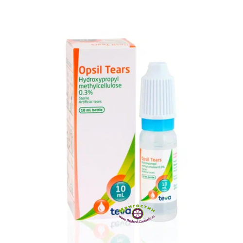 Капли против усталости глаз Opsil Tears