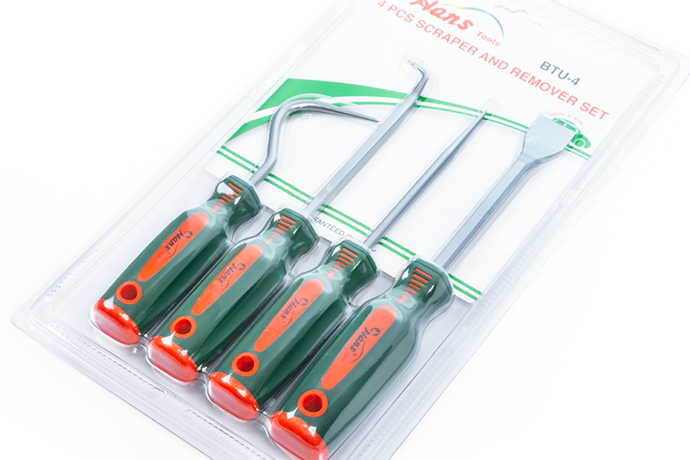 BTU-4 набор скребков и сьемников 4 предмета