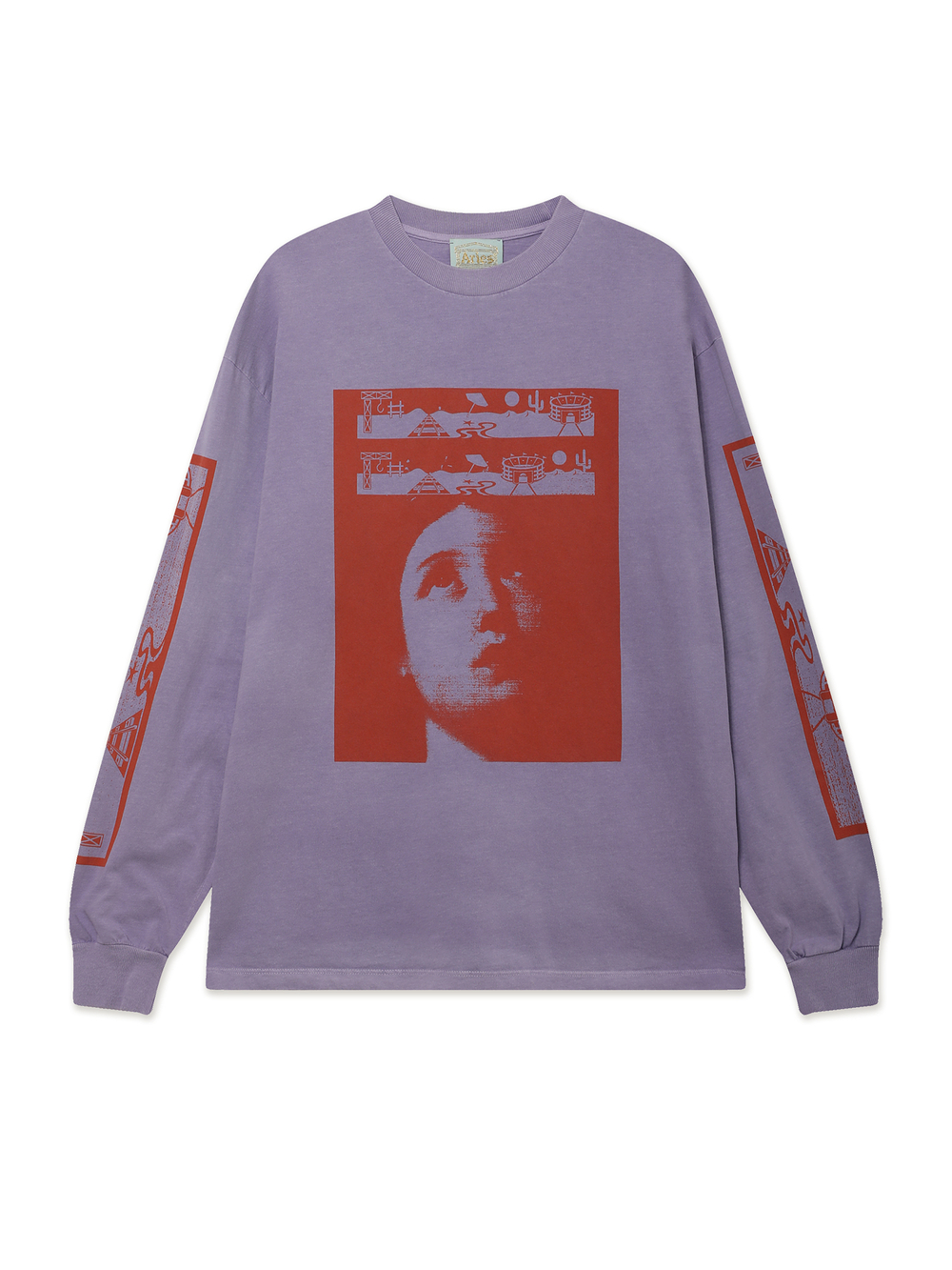 Мужской Лонгслив Faded Wingdings