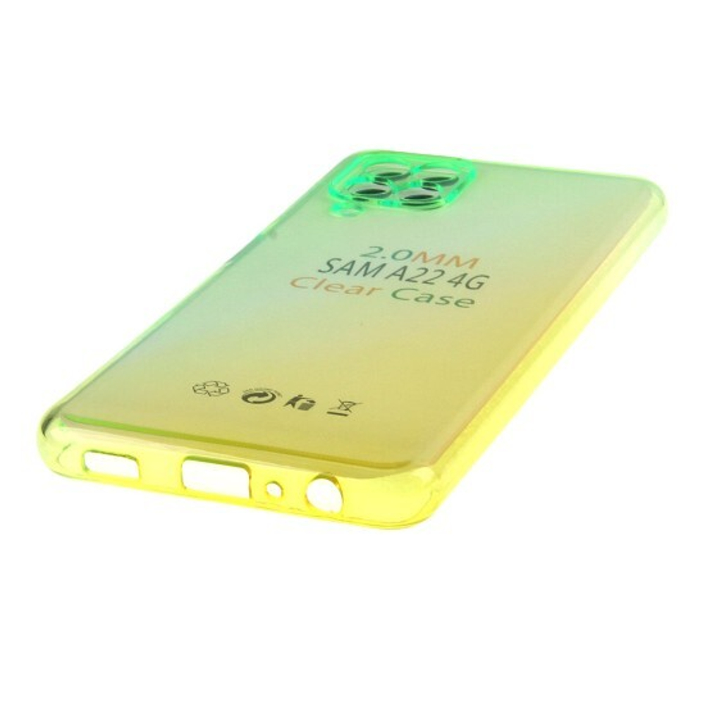 Чехол для Samsung Galaxy A22/M22 Градиент, ТПУ, 012963