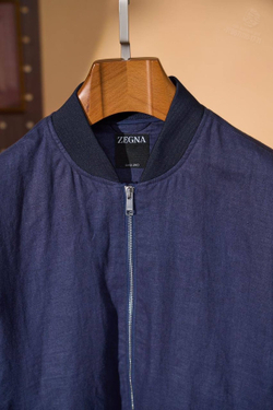 Льняная ветровка Zegna