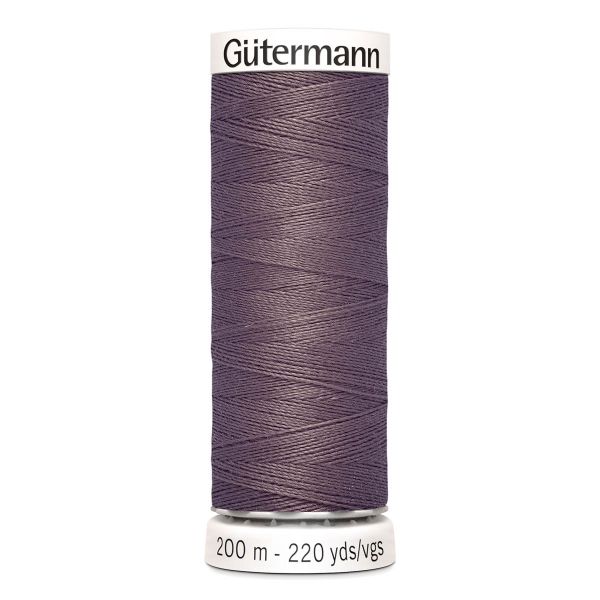 Нитки универсальные Gutermann Sew-all 100 (200 метров), 5 кат. | 127 т.серо-сиреневый