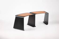 Уличное кресло STEEL SEAT ARC black (Up!Flame)