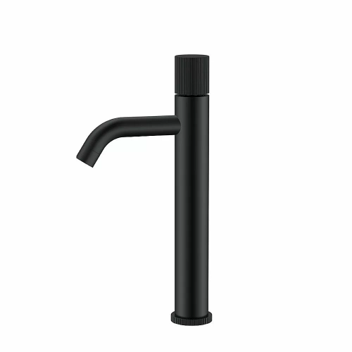 Смеситель для раковины Boheme Stick 122-BB.3 черный матовый/ручка LINEA