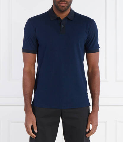 Поло Phillipson BOSS BLACK - темно-синий(50513580)