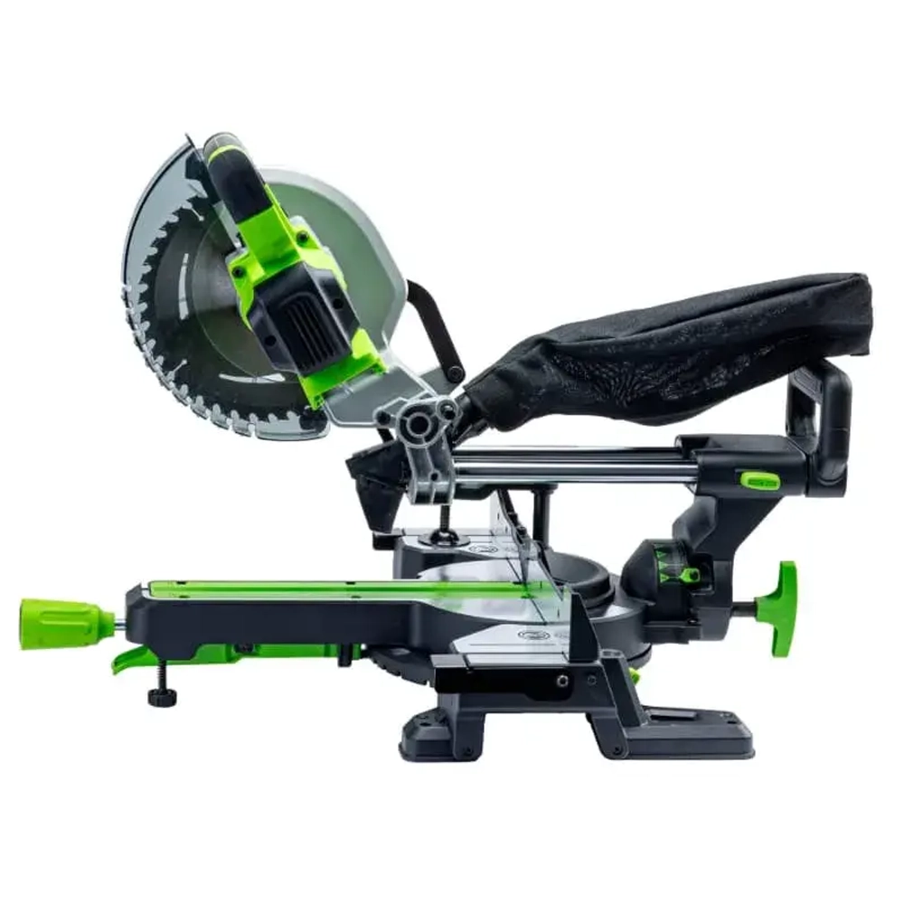Торцовочная пила Greenworks GD24MS216, 24V, бесщеточная, 4800 об/мин, 216x30мм, рез 65х310мм, с протяжкой