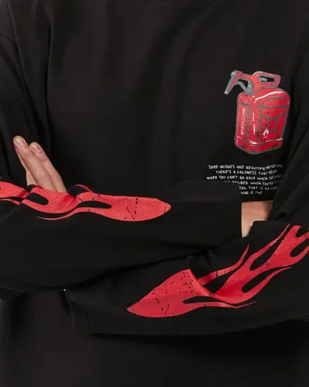 Лонгслив ANTEATER Phat Long 112 чёрный