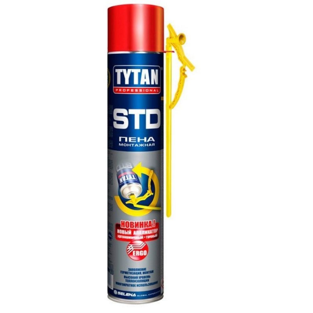 Профессиональная монтажная пена ТИТАН (Tytan Professional) STD 750 мл