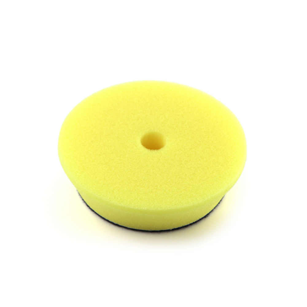 Shine Systems DA Foam Pad Yellow - полировальный круг антиголограммный желтый, 75 мм