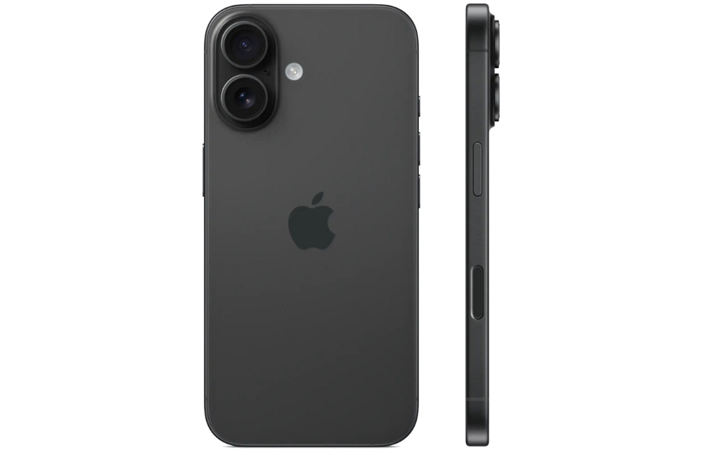 iPhone 16 512 ГБ, e-sim, чёрный