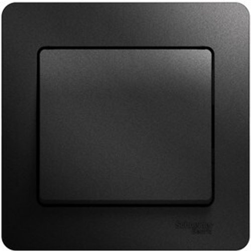 Выключатель 1-кл в сборе СП антрацит GSL000712