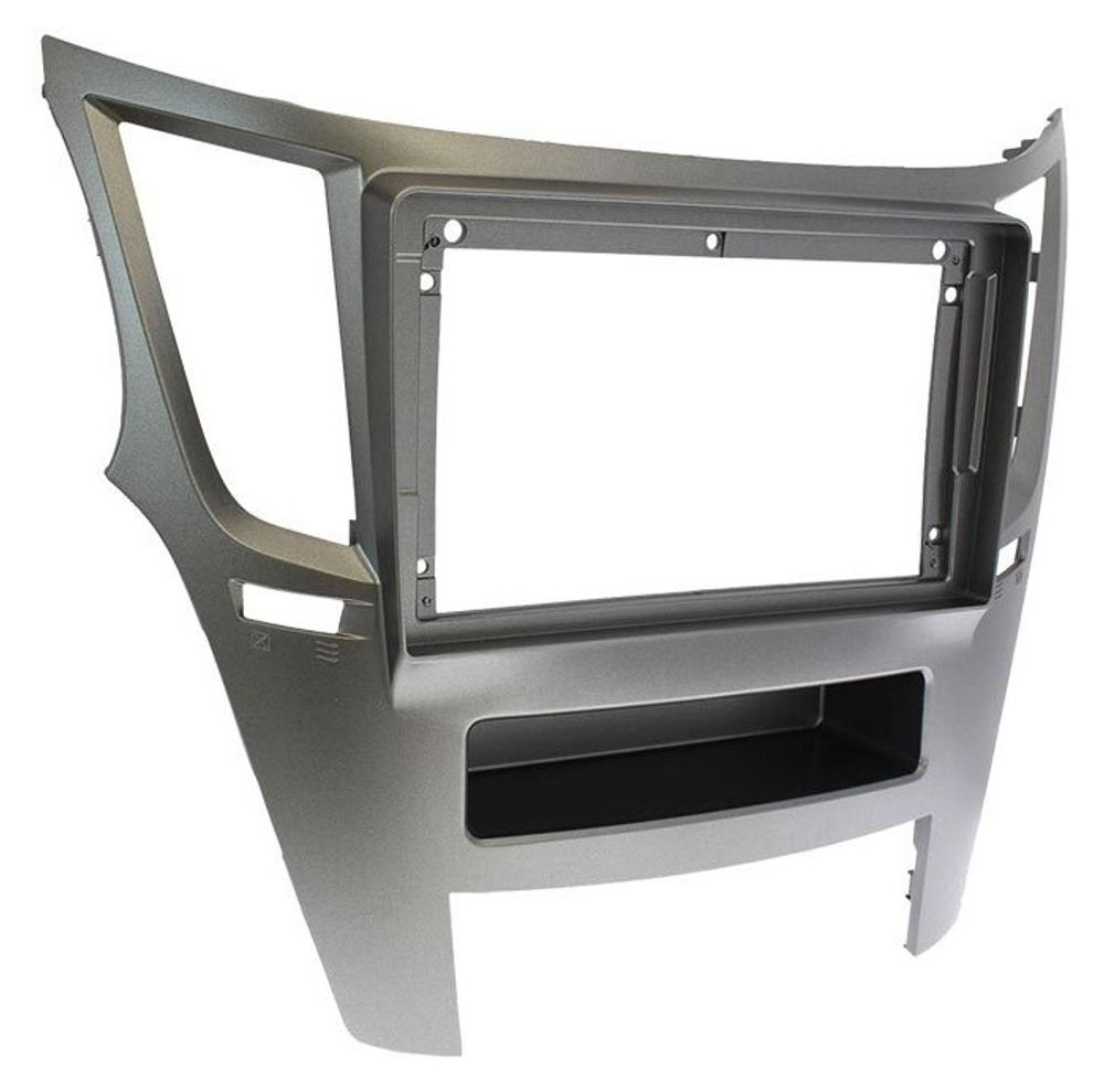 Магнитола для Subaru Legacy 5, Outback 4 2009-2014 (левый руль, рамка серебро) - Vaycar VA71-0061 на Android 13, 8-ядер, 4G SIM-слот