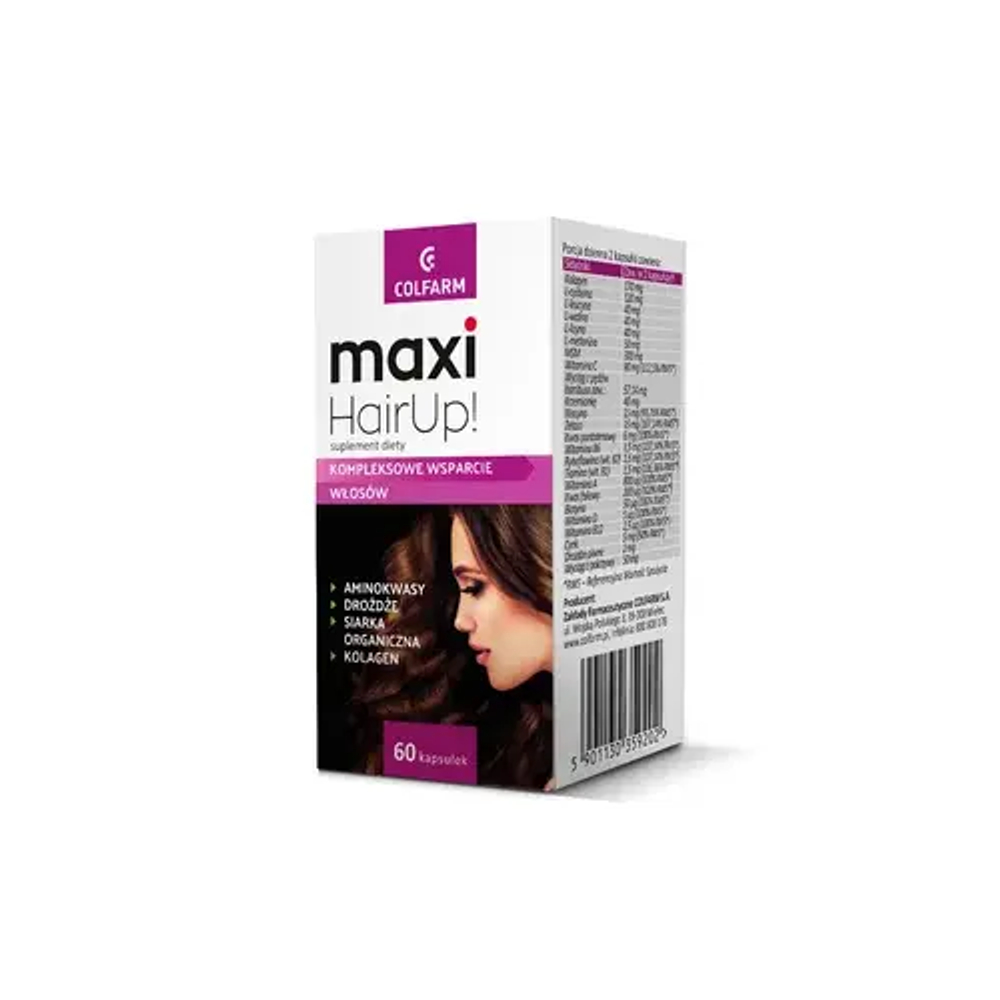Диетическая добавка Maxi Hair Up, 60 капсул