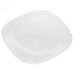 Тарелка «White magic» 19,5*19,5см стеклокерамика мягкий квадрат