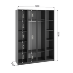 Фаворит Шкаф 4-х створчатый